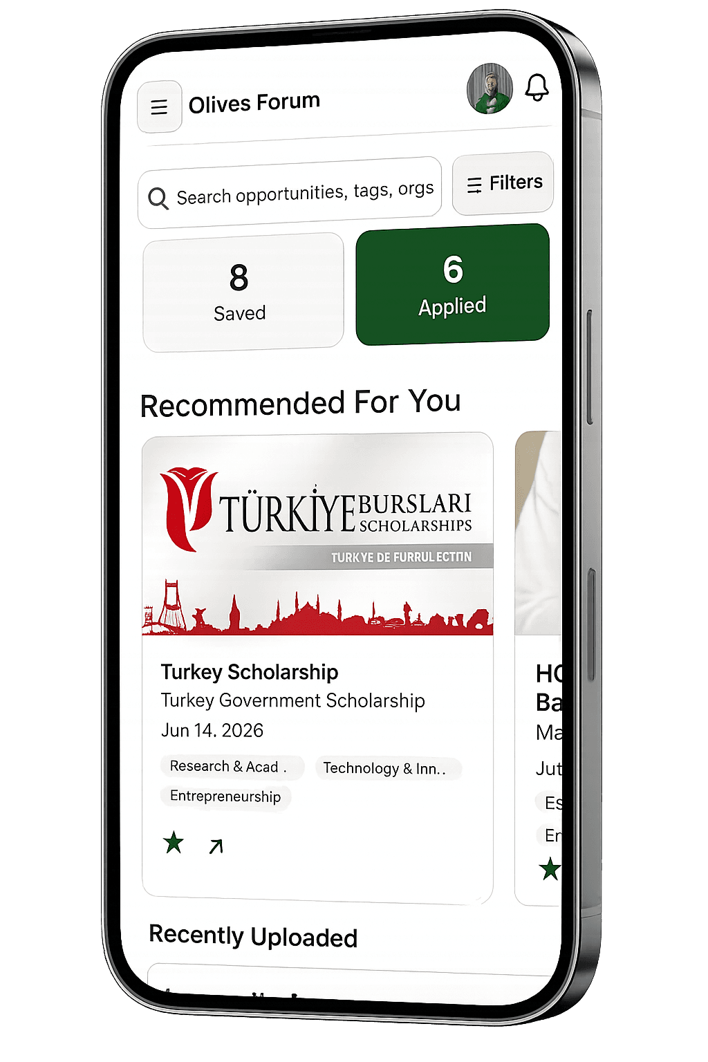 Olives Forum app